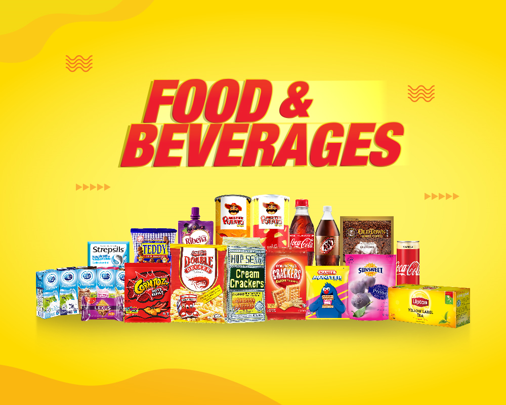 Food & Beverages Now Available at MR.DIY