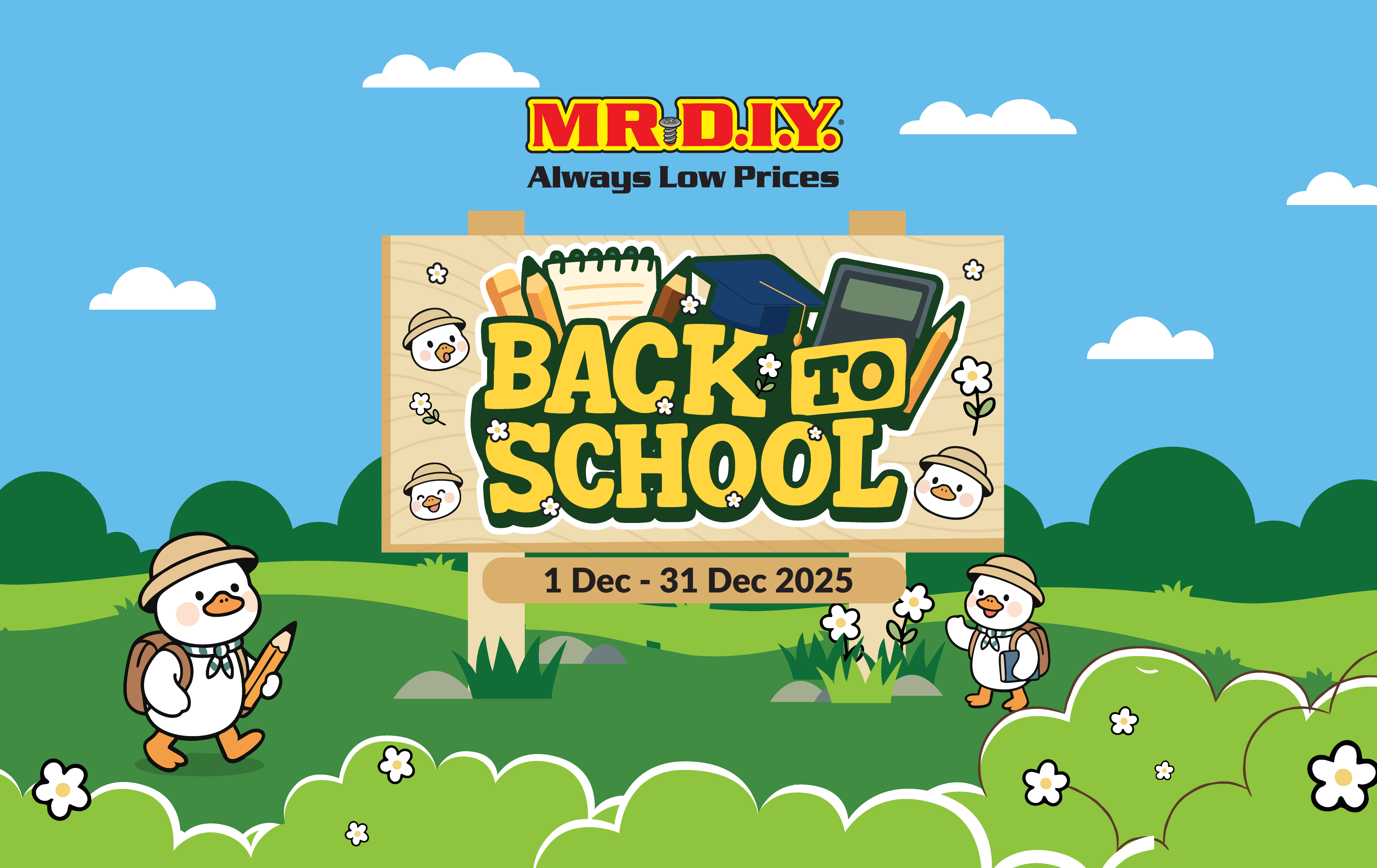 MR D.I.Y. Back To School 2025 (Brunei)